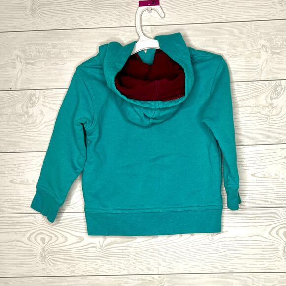 Cabela’s girls’ teal & purple pullover hoodie Size 3T - Picture 2 of 5